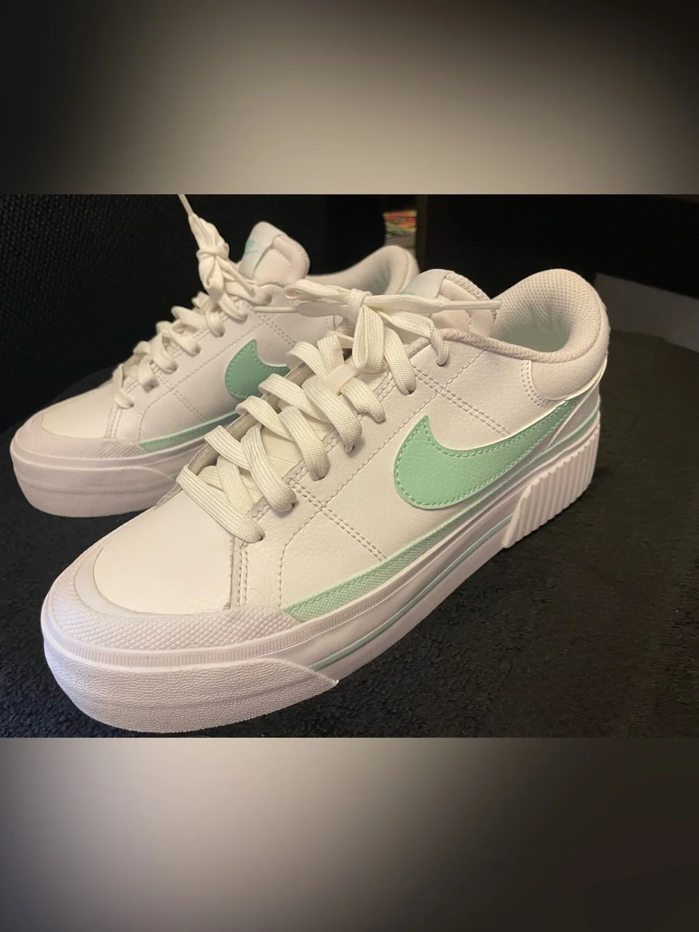 Nike Court Legacy Lift White Mint Foam (Women's) Sz 7.5